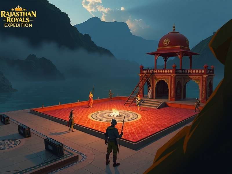 Rajasthan Royals Expedition Game Screenshot